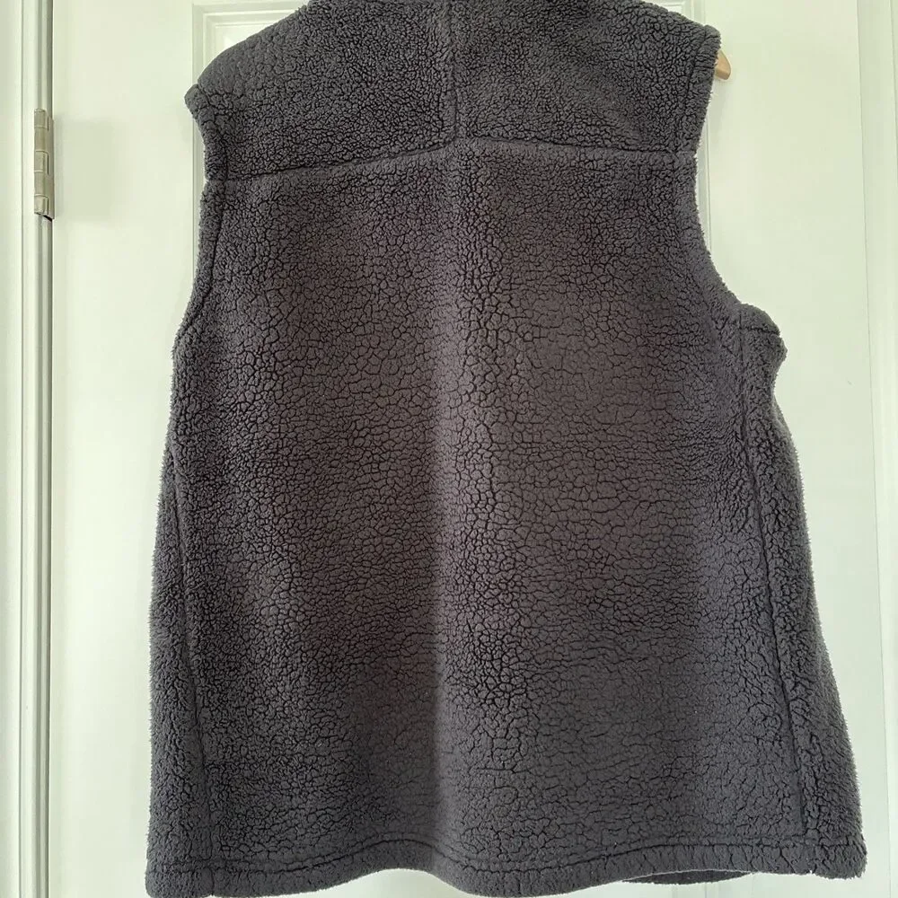The North Face Men's Fleece Sherpa Campshire Retro Vest British Khaki Black XL